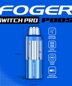 Blue Razz Ice Foger Switch Pro Pod 30K Puffs