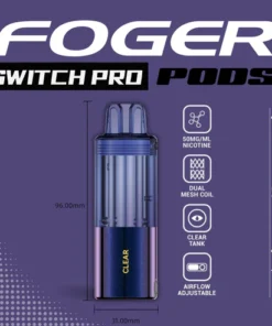 Clear Foger Switch Pro Pod 30K Puffs