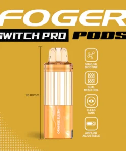 Orange Slush Foger Switch Pro Pod 30K Puffs