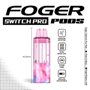 Pink & Blue Foger Switch