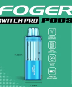 Sour Blue Dust Foger Switch Pro Pod 30K Puffs