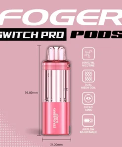 Strawberry B-POP Foger Switch Pro Pod 30K Puffs