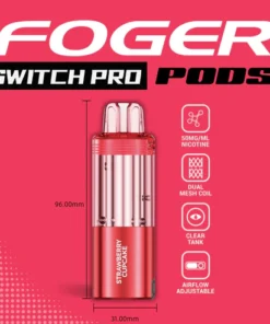 Strawberry Cupcake Foger Switch Pro Pod 30K Puffs